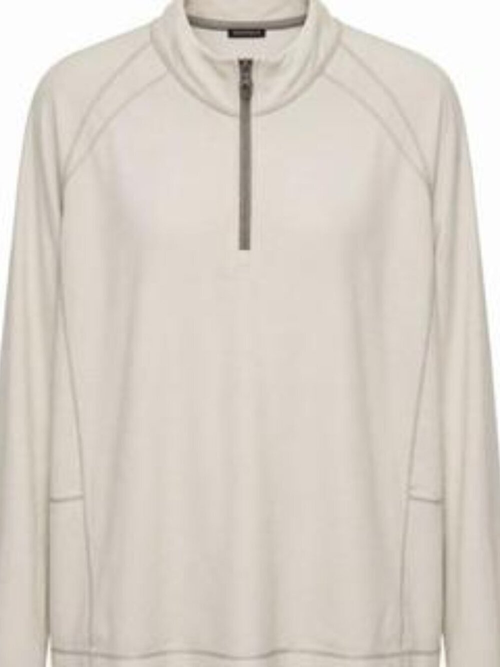 Tommy Bahama Quarter-Zip Pullover XXL White